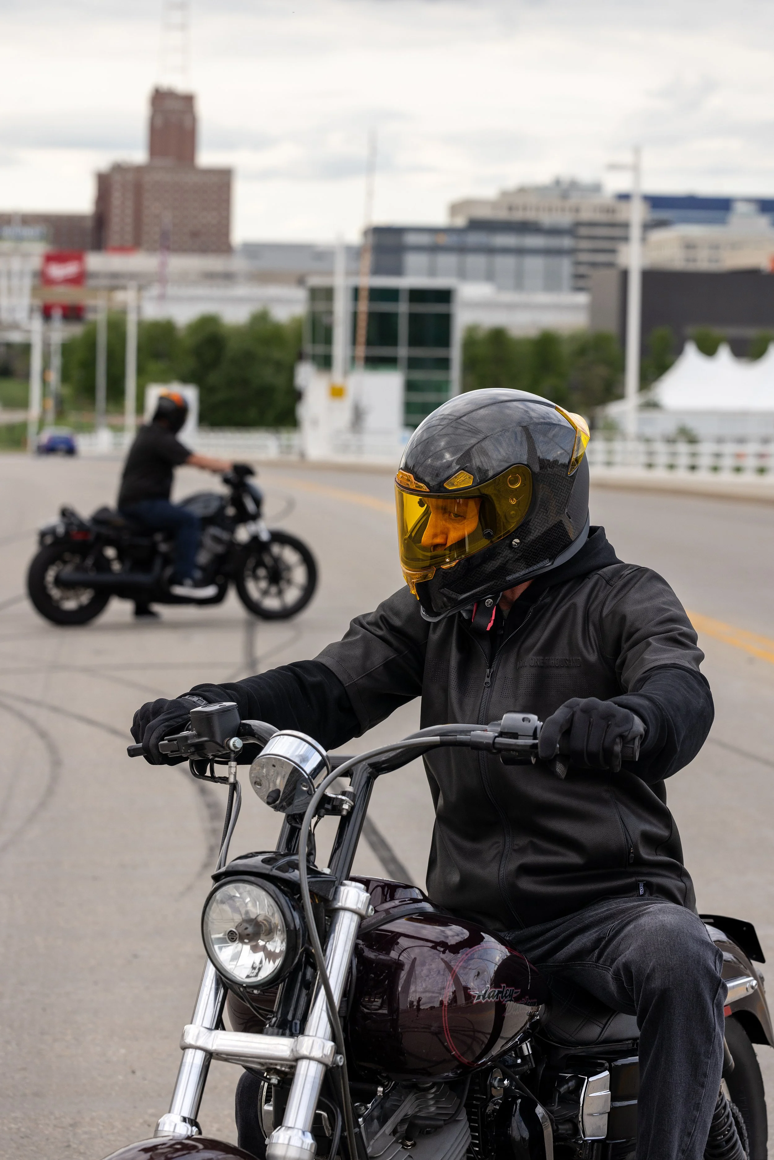 Men's Short Track Jacket — Ride Icon